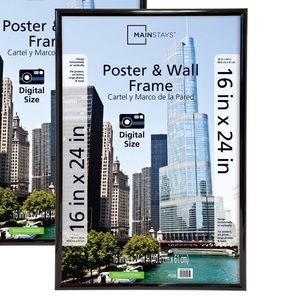 16x24 Mainstays Black Frame (1)
